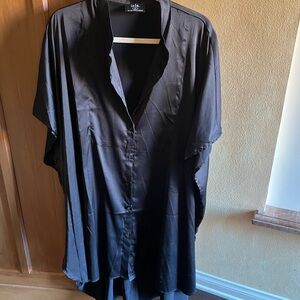 Dressed in LALA Black Tunic Top